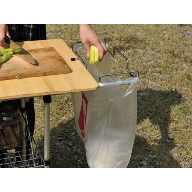 ゴミ箱 ガビングフレーム マルチファンクションテーブル 拡張パーツ ゴミ袋