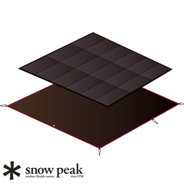 Snow peak アメニティードームL フロアマットセット snow peak スノーピーク アメニティドームL 専用マットシート
