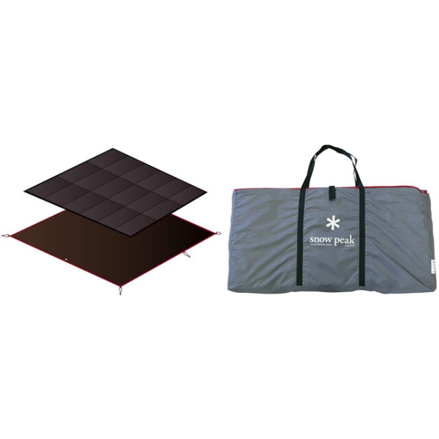 テントアクセサリ Amenity Dome L Mat Sheet Set アメニティ
