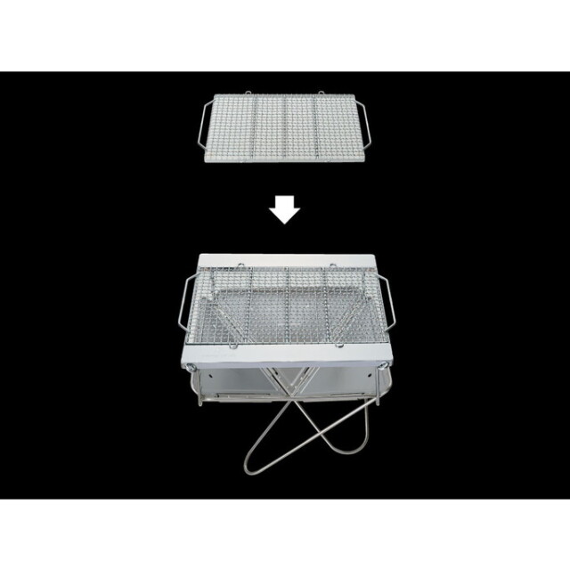 焚き火台 Baked Ai PRO.L 焼アミ Pro.L 焚き火台 火おこし 焚き火 BBQ 網