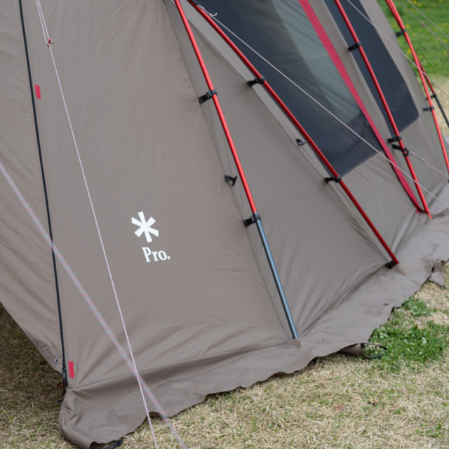 雪峰祭 2021秋 限定モデル 】 テント ランドロック Pro. RED FRAME 