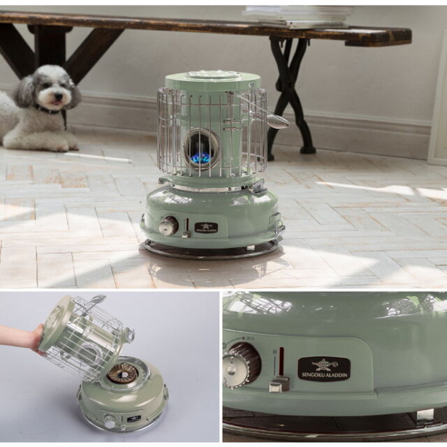 ストーブ Aladdin Portable gas stove GREEN アラジン ポータブルガス