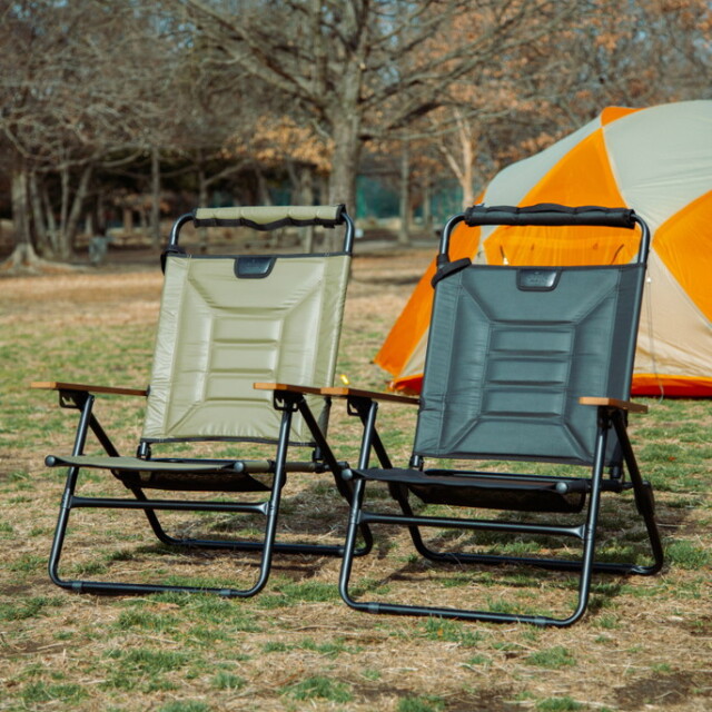 テーブル・チェア・ハンモック HIGH BACK RECLINING LOW ROVER CHAIR HIGH BACK RECLINING LOW ROVER CHAIR/BLACK ハイバックローバー