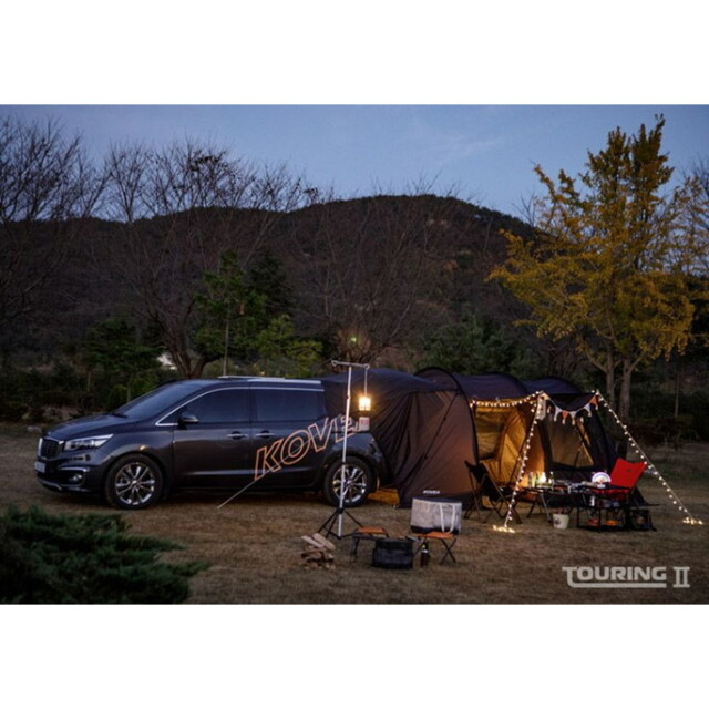 テント TOURING II ツーリングII トンネル型カーテント カー
