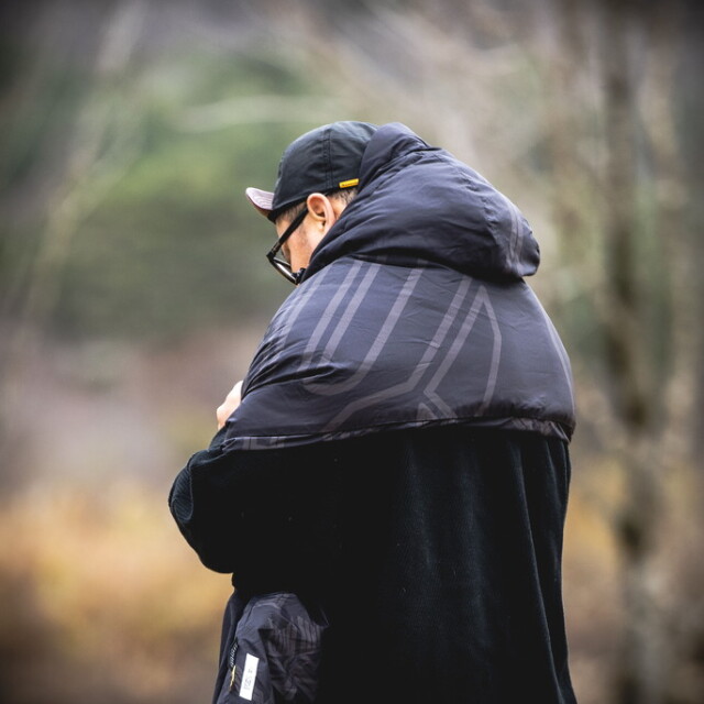 ストール Hooded Down Stole フーデッドダウンストール キャンプ用品