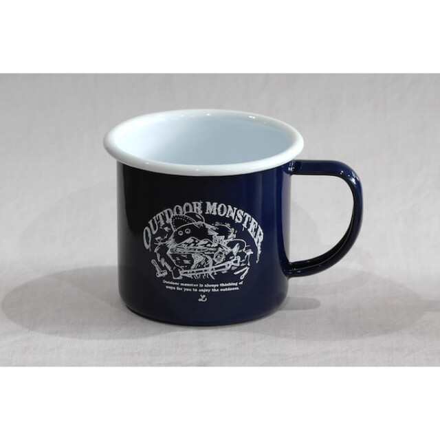 ホーローマグカップ Outdoor monster enamel Mug アウトドア