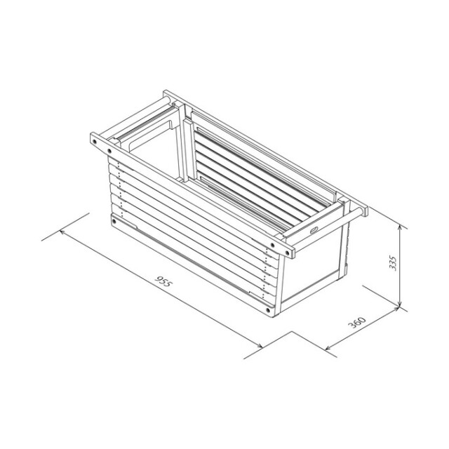 コンテナ shaelf container L oak シェルフコンテナLオーク 収納