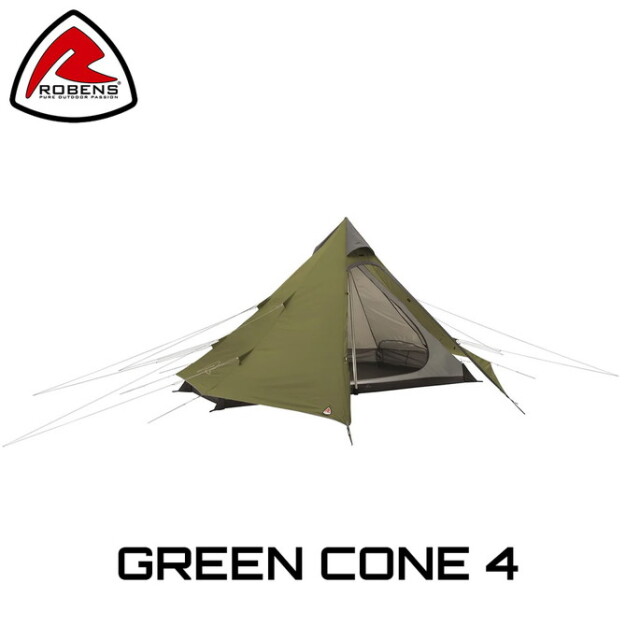 テント GREEN CONE 4 グリーンコーン 4 キャンプ用品 小型ティピー