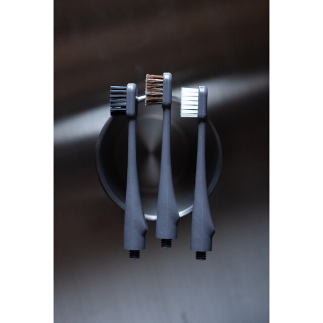 歯ブラシ HYBRID BAMBOO 歯ブラシHEAD グレー アウトドア用歯ブラシ