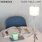 クライン テーブルランプ ガラス ホワイト HERMOSA KLEIN TABLE LAMP 照明 ライト 照明器具 CM-013WH ハモサベッドサイド モダン