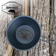 シェラカップ ビメイクス BIMAKES BIMAKESシェラカップベアー型ブラック 食器 調理ギア クッカー BICASAオリジナル