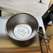 BICASAオリジナル アウトドアモンスター シェラカップ OUTDOOR MONSTER MOUSOU-ASOBI（BICASA）shera cup 調理道具 計量カップ キャンプ用品 アウトドア 