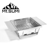 MT.SUMI ステンレス バーベキューコンロ 収納バッグ付き MT.SUMI ステンレス バーベキューコンロ 収納バッグ付き