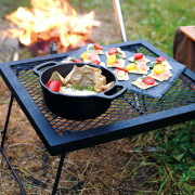 テーブル ハイマウント HIGHMOUNT メッシュテーブル Mesh Table 62450 ソロテーブル キャンプ用品 アウトドア 