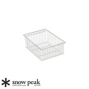 トレー スノーピーク Snow Peak メッシュトレー 1ユニット 深型 CK-225 アイアングリルテーブル IGTかご 水切りかご 
