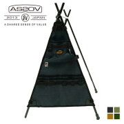 ポケットシェルフ アッソブ AS2OV アルバートン キャンバスシリーズ indian hanger インディアン ハンガー ALBERTON HANGER RACK POCKET ALBERTON CANVAS