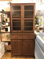 八王子本店　展示アウトレット30％OFF　シンバスカップボード　BR