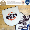 BRITAIN AREA MAP トイレフタカバー　 INTERFORM 2タイプ