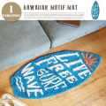 モチーフマット　Surf Board FL-1186　約40×100cm