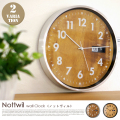 掛時計 ノットヴィル ウォールクロック Nottwill Wall Clock CL-2553 インターフォルム INTERFORM