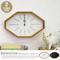 掛時計 ベルモンテ ウォールクロック 電波時計 Belmonte Wall Clock CL-3024 インターフォルム INTERFORM