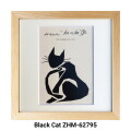 アートパネル Henri Matisse「Black Cat」 アンリ・マティス ジェーアイジー ZHM-62795  アート アートポスター 絵画 アートフレーム