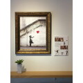 アートフレーム ジェーアイジー JIG バンクシー Love is in the Bin Banksy Love is in the Bin IBA-62203 アートパネル インテリアアート 絵画 壁絵