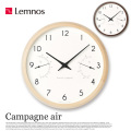 掛時計 カンパーニュエアー ウォールクロック Campagne air wall clock PC17-05 タカタレムノス Lemnos