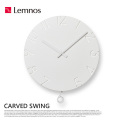 掛時計 カーブドスイング クロック CARVED SWING Clock NTL15-11 タカタレムノス Lemnos