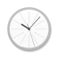 時計 タカタレムノス Lemnos ラインの時計 Lines Clock YK21-11 クロック 掛時計 壁掛け時計 