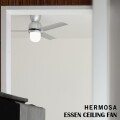 照明 ハモサ HERMOSA エッセン シーリングファン ESSEN CEILING FAN CF-009SV ライト 照明器具 天井照明