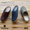 ルームシューズ ルームズ プラス メッシュ M スリッパ