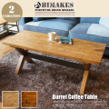 バレルコーヒーテーブル Ｂｕｒｒｅｌ coffee Table 115 センターテーブル ビメイクス BIMAKES