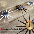 掛時計 スターバーストクロック50’s Starburst Clock 50‘s b105077001  ビメイクス BIMAKES