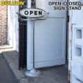 スタンドサイン OPEN-CLOSED SIGN STAND オープン クローズド サイン スタンド ダルトン 123-385 サインスタンド アイコン 看板 ショップ 店舗 ヴィンテージ ディスプレイ カフェ