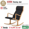 1人掛けソファ ロッキングチェア グレードC1 Rocking chair S-5226WB-NT-C0515 天童木工
