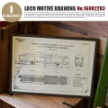 LOCO MOTIVE DRAWING(ロコモティブドローイング) 鉄道図面 NO.16082283