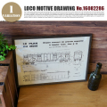LOCO MOTIVE DRAWING(ロコモティブドローイング) 鉄道図面 NO.16082286