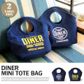 MINI TOTE BAG NAVY(ミニトートバッグネイビー) ランチバッグ・お弁当ケース