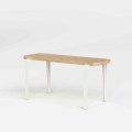 TIPTOE LOU Bench OAK W900 D300 H450 ローベンチ