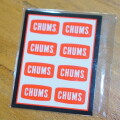 Sticker CHUMS Logo Mini ステッカーチャムスロゴミニ シール 