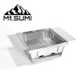 グリル マウントスミ Mt.SUMI パーフェクト グリル スクエア Perfect Grill square OA1909PG-Square 折り畳みグリル マルチグリル バーベキューグリル 