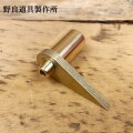 フック付き金具 ノラドウグセイサクジョ 野良道具製作所 野良ブラスター用フック付き金具　【真鍮】 Nora Blaster Parts Brass 金具 フック フックパーツ