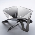 焚火台 ハチオウジコウザイ 八王子工材 ステンレスファイヤーピット【FP350】 Stainless Fire pit【FP350】 FP350 ファイアーピット 焚き火 ステンレス 
