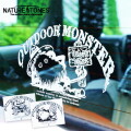 ステッカー ネイチャートーンズ NATURE TONES アウトドアモンスター ビッグカッティングトランスファーステッカー OUTDOOR MONSTER BIG Cutting