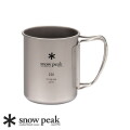 マグ スノーピーク Snow Peak チタンシングルマグ 220 titanium single mug 220 MG-141 チタンマグ 