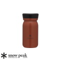 ボトル スノーピーク Snow Peak ステンレス真空ボトルタイプM350レッドクレイ stainless vacuum bottle type M350 redClay TW-351-RC 水筒 