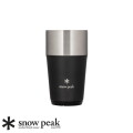 タンブラー スノーピーク Snow Peak サーモタンブラー470 ブラック thermo tumbler 470 black TW-470-BK コップ 