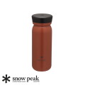 水筒 スノーピーク Snow Peak ステンレス真空ボトルタイプM500レッドクレイ stainless vacuum bottletype T500 redclay TW-501-RC ボトル 