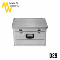 収納ボックス ミニマルワークス MINIMAL WORKS アルミコンテナD29 ALUMINIUM CONTAINER D29 MGFU-AC300-GO0SI 箱 BOX 